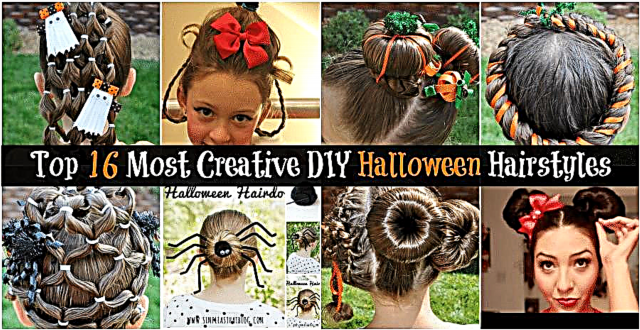 Topp 16 mest kreativa DIY Halloween-frisyrer
