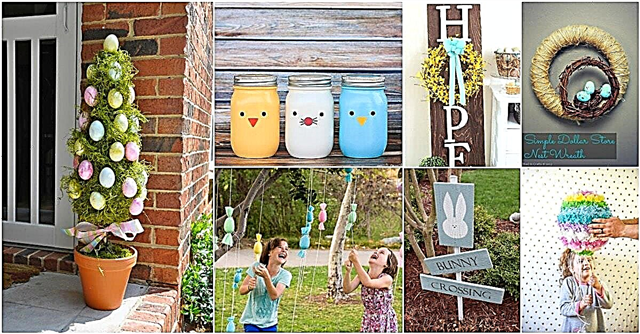 25 décorations de Pâques en plein air créatives qui remplissent votre cour de joie