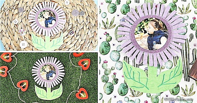 Prekrasna DIY papirnata cvjetna foto kartica