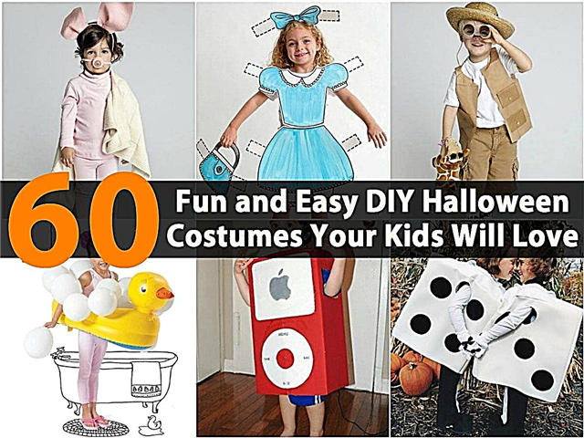 60 įdomių ir lengvų „pasidaryk pats“ Helovino kostiumų, kuriuos patiks jūsų vaikai