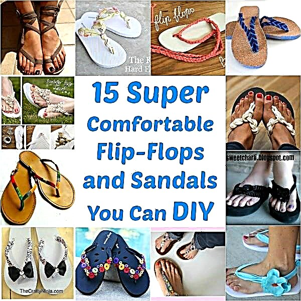 15 Sandal Jepit dan Sandal yang Sangat Selesa yang Anda Boleh DIY
