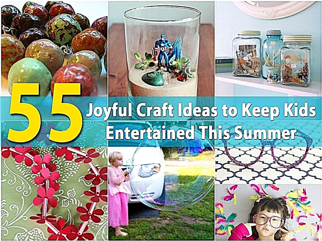 55 Радостни занаятчийски идеи, които да забавляват децата това лято