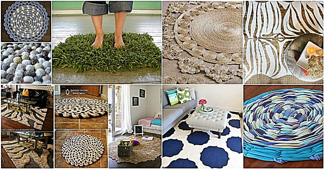 30 prachtige zelfgemaakte tapijten om uw huis op te fleuren