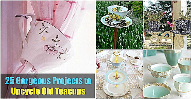 Van thee tot decor: 25 prachtige projecten om oude theekopjes op te waarderen