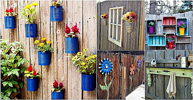 30 потрясающих идей украшения забора, которые мгновенно украсят ваш газон