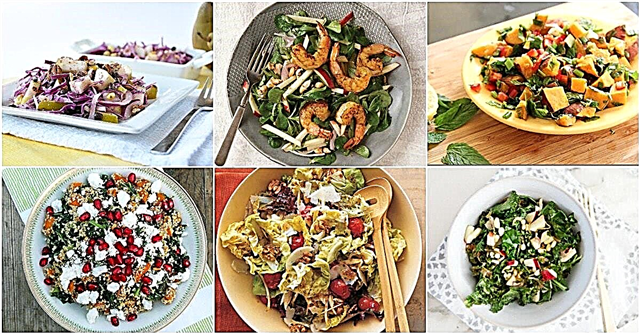 30 deliciosas y saludables recetas de ensaladas de invierno que le dan color a sus comidas