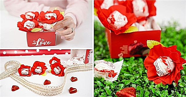 Einfache DIY Papierblumen Schokoladenbox Geschenkidee