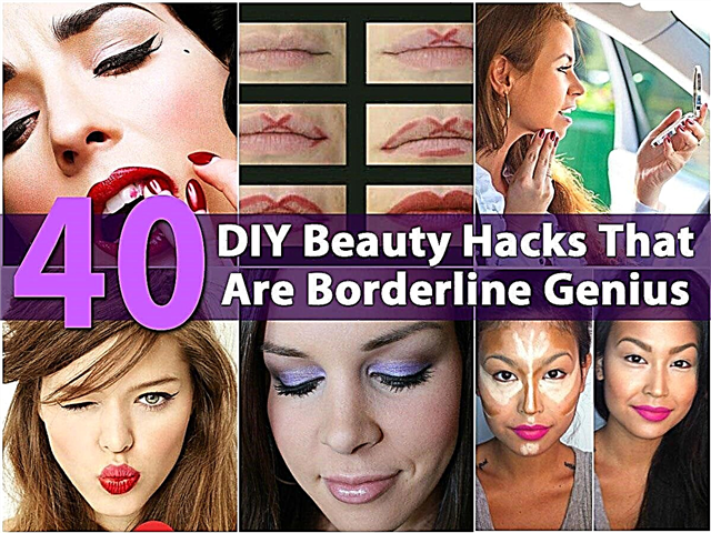 40 DIY Beauty Hacks التي هي عبقرية على الحدود