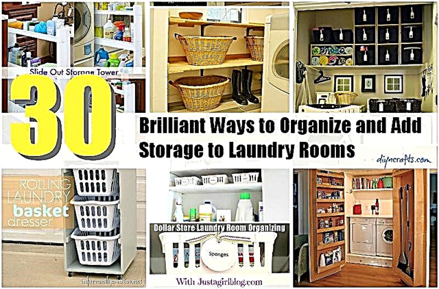 कपड़े धोने के कमरे को व्यवस्थित करने और भंडारण को जोड़ने के लिए 30 शानदार तरीके