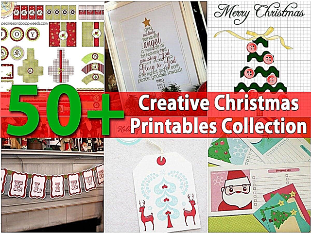 50 + क्रिएटिव क्रिसमस Printables संग्रह