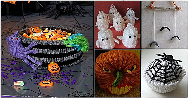 25 adorables décorations d'Halloween bricolage que vous pouvez tricoter ou crocheter aujourd'hui