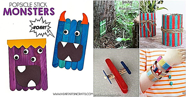 50 забавни занаяти от Popsicle, които трябва да направите с децата си това лято