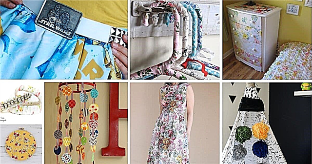 30 วิธีที่สร้างสรรค์และมีเล่ห์เหลี่ยมในการนำผ้าปูที่นอนเก่ามาใช้ใหม่