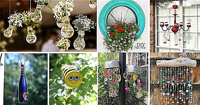 44 decorações suspensas DIY exclusivas para espaços ao ar livre